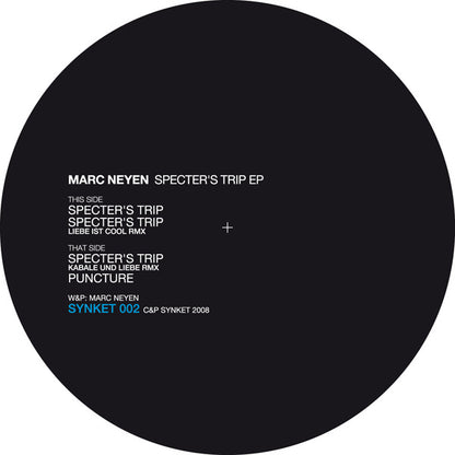 Marc Neyen : Specter's Trip EP (12", EP)