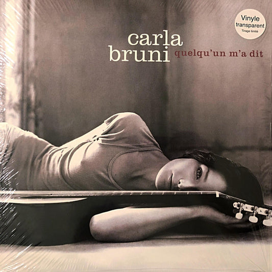 Carla Bruni : Quelqu'Un M'A Dit (LP, Album, Ltd, RE, Tra)