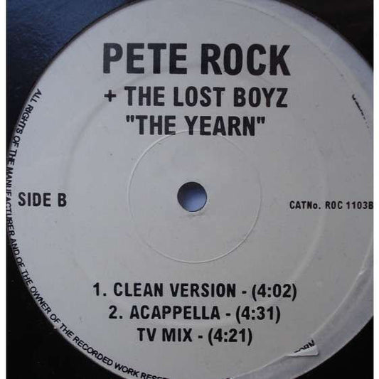 Pete Rock & The Lost Boyz* : The Yearn (12", Unofficial)