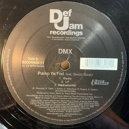 DMX : Give 'Em What They Want / Pump Ya Fist (12")