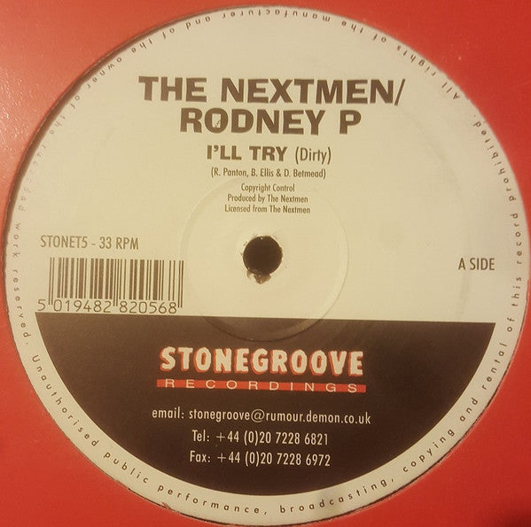 The Nextmen / Rodney P : I'll Try (12")