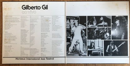 Gilberto Gil : Ao Vivo (2xLP, Album, Promo, Gat)