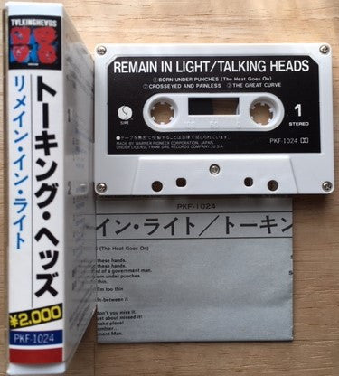 Talking Heads : Remain In Light (Cass, Album)