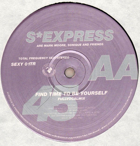 S'Express : Nothing To Lose (Remix) (12", Single, P.R)