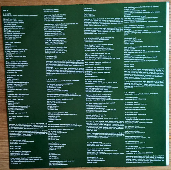 Sky Ferreira : Night Time, My Time (LP, Album, Gat)