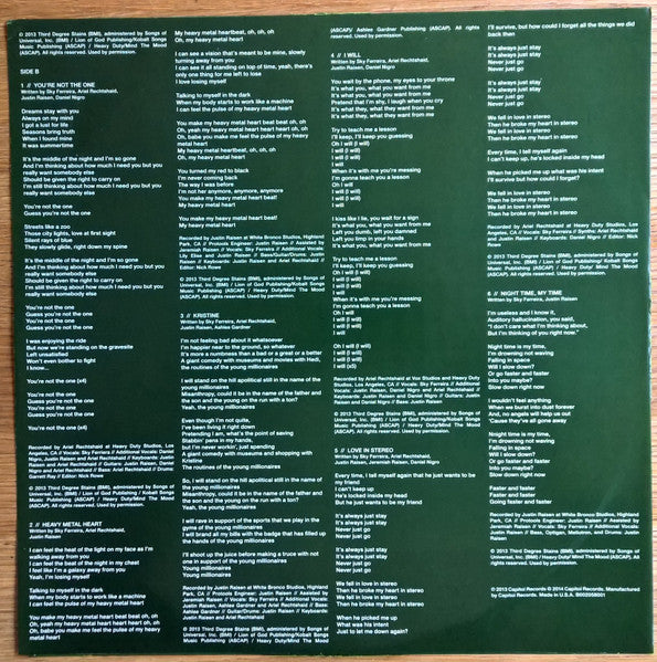 Sky Ferreira : Night Time, My Time (LP, Album, Gat)