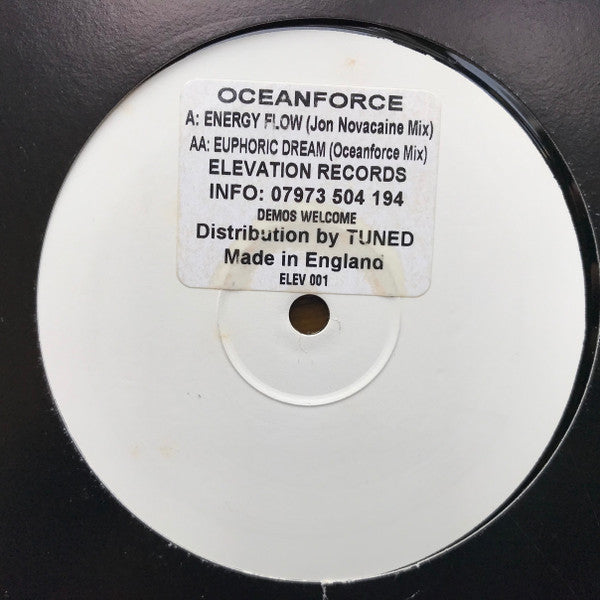 Oceanforce : Energy Flow / Euphoric Dream (12", W/Lbl, Sti)