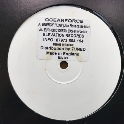 Oceanforce : Energy Flow / Euphoric Dream (12", W/Lbl, Sti)