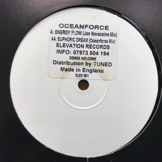 Oceanforce : Energy Flow / Euphoric Dream (12", W/Lbl, Sti)