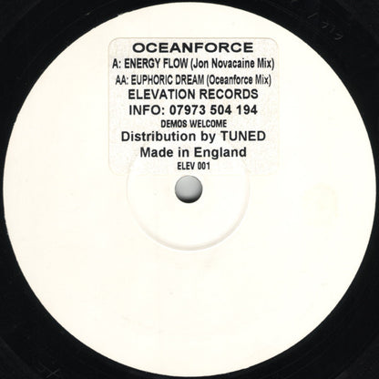 Oceanforce : Energy Flow / Euphoric Dream (12", W/Lbl, Sti)