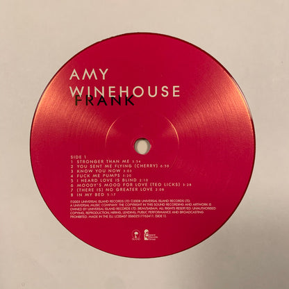 Amy Winehouse : Frank (LP, Album, Ltd, RE, RM, Pin)