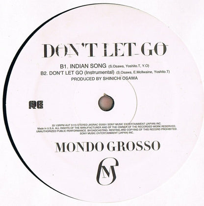 Mondo Grosso : Don't Let Go (12")