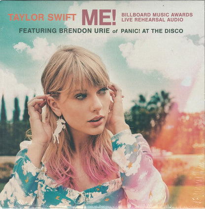 Taylor Swift Featuring Brendon Urie : Me! (Billboard Music Awards Live Rehearsal Audio) (7", Single, Ltd)