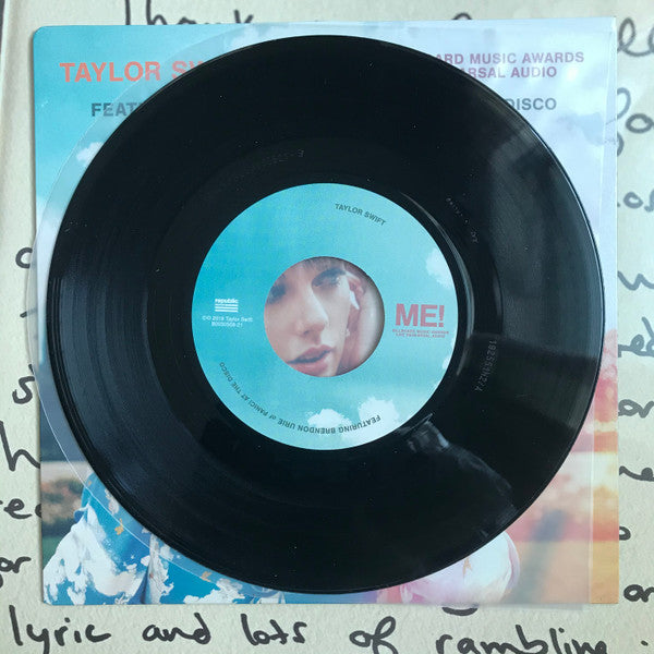 Taylor Swift Featuring Brendon Urie : Me! (Billboard Music Awards Live Rehearsal Audio) (7", Single, Ltd)