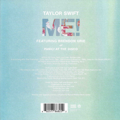 Taylor Swift Featuring Brendon Urie : Me! (7", Single, Ltd)
