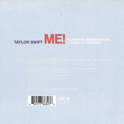 Taylor Swift Featuring Brendon Urie : Me! (7", Single, Ltd)