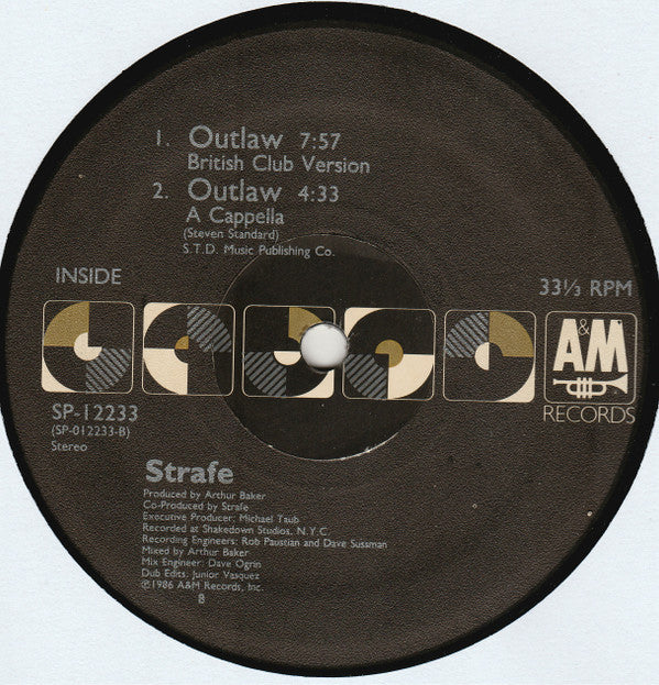 Strafe : Outlaw (12")