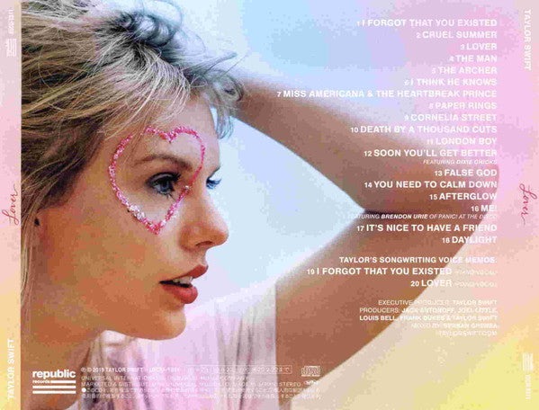 Taylor Swift : Lover (CD, Album)