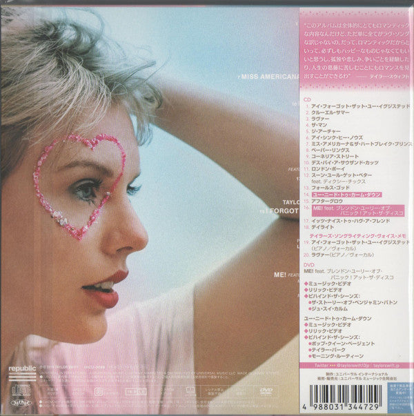 Taylor Swift : Lover (CD, Album + DVD-V, NTSC, Reg)