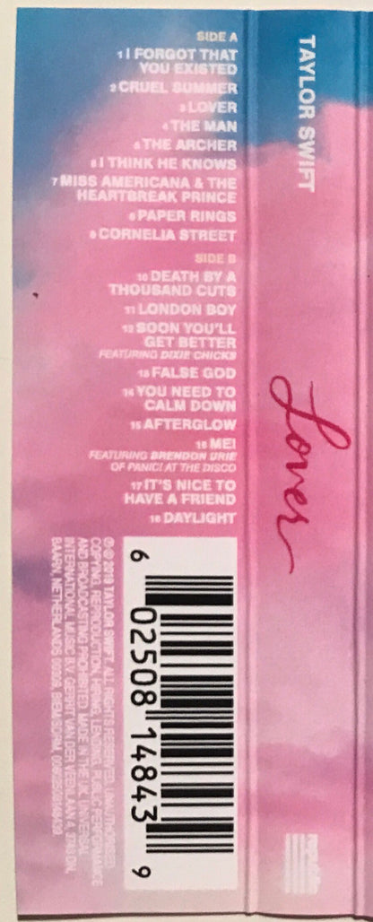 Taylor Swift : Lover (Cass, Album)