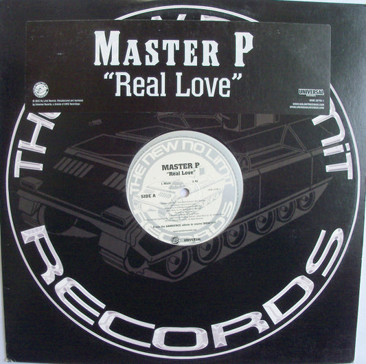 Master P : Real Love (12", Promo)