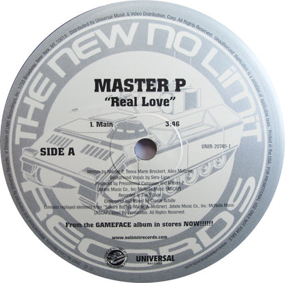 Master P : Real Love (12", Promo)