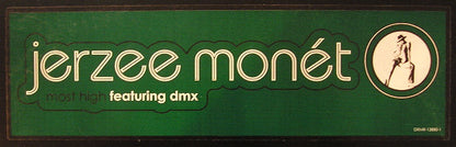 Jerzee Monét Featuring DMX : Most High (12", Promo)