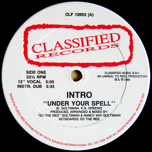 Intro (3) : Under Your Spell (12")