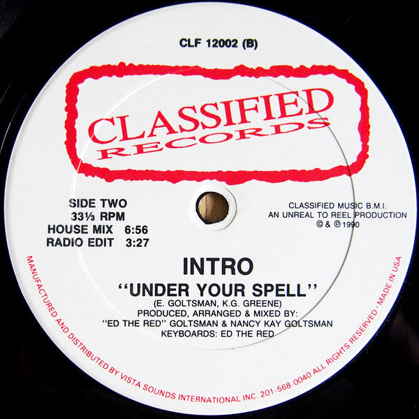 Intro (3) : Under Your Spell (12")