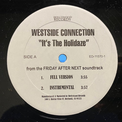 Westside Connection : It's The Holidaze (12")