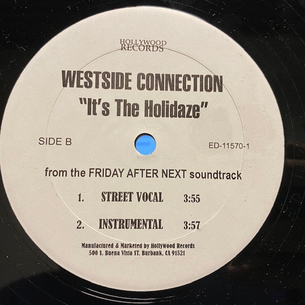 Westside Connection : It's The Holidaze (12")