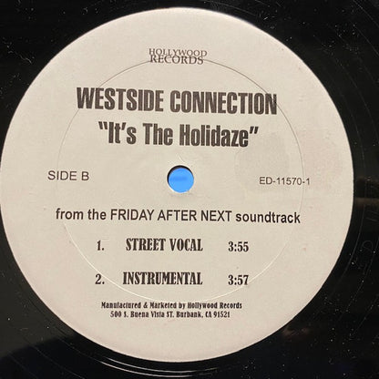 Westside Connection : It's The Holidaze (12")