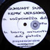Resin Dogs : Gunshot Dub (Remix Versions) (12", W/Lbl)