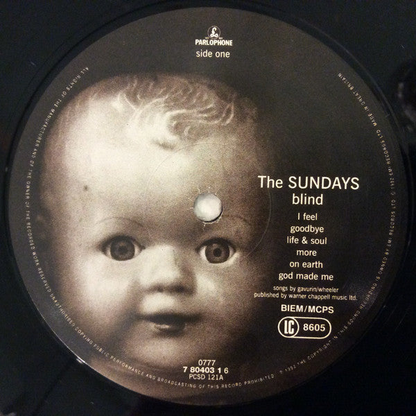 The Sundays : Blind (LP, Album)