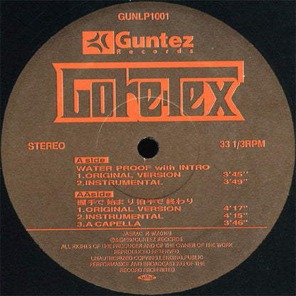 Gore-Tex : Water Proof (12")