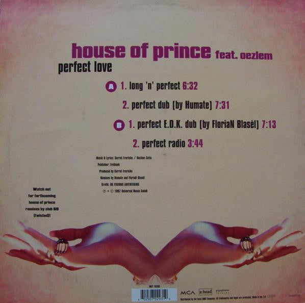 House Of Prince Feat. Oezlem : Perfect Love (12")