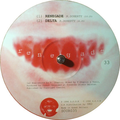 Tonic : Renegade / Delta (12")