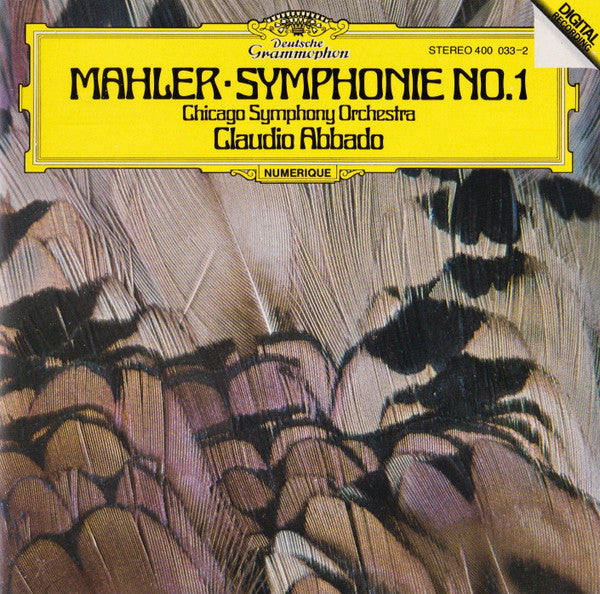 Mahler* - Chicago Symphony Orchestra / Claudio Abbado : Symphonie No. 1 (CD, Album, RE, Pol)