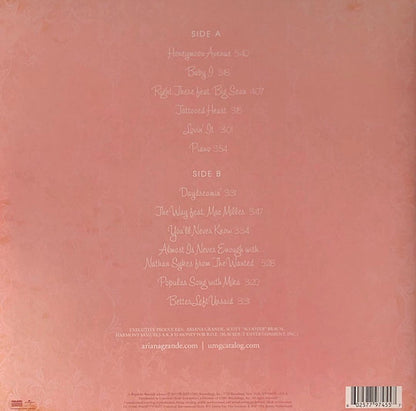 Ariana Grande : Yours Truly (LP, Album, RE, Cle)