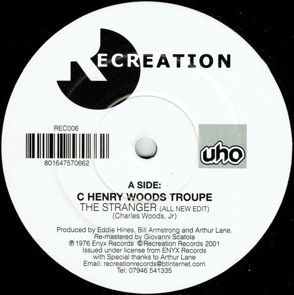 C. Henry Woods Troupe : The Stranger (12")