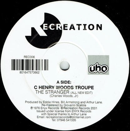 C. Henry Woods Troupe : The Stranger (12")