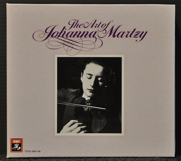 Johanna Martzy : The Art Of  (6xCD, Comp, Mono)