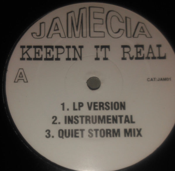 Jamecia Bennett : Keepin It Real (12", Promo)