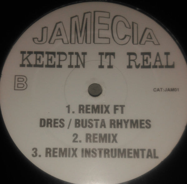 Jamecia Bennett : Keepin It Real (12", Promo)