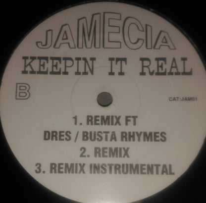 Jamecia Bennett : Keepin It Real (12", Promo)