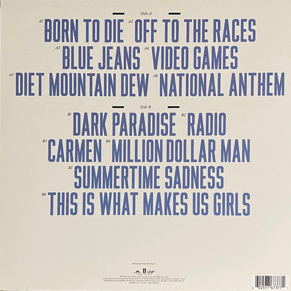 Lana Del Rey : Born To Die (LP, Album, Ltd, RE, Red)