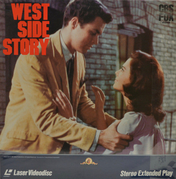 Robert Wise, Natalie Wood, Richard Beymer, Russ Tamblyn, Rita Moreno, George Chakiris : West Side Story (Laserdisc, 12")