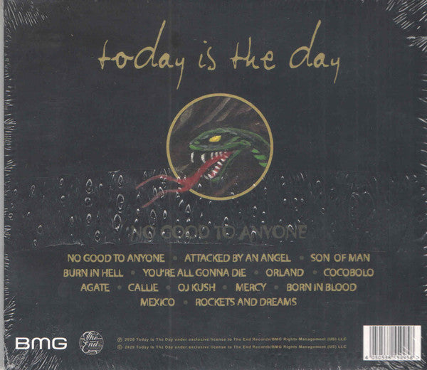 Today Is The Day : No Good To Anyone (CD, Album)