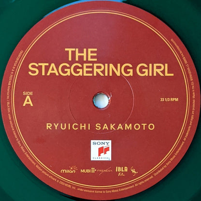 Ryuichi Sakamoto : The Staggering Girl (LP, Album, Gre)