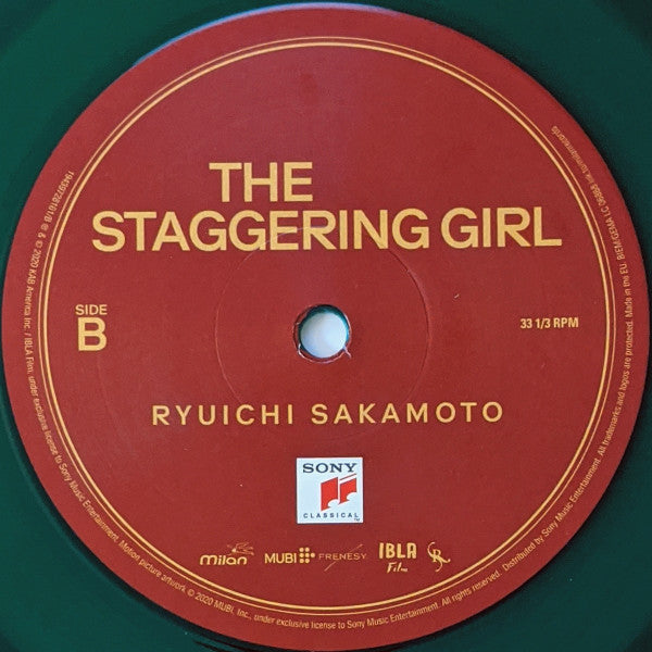 Ryuichi Sakamoto : The Staggering Girl (LP, Album, Gre)